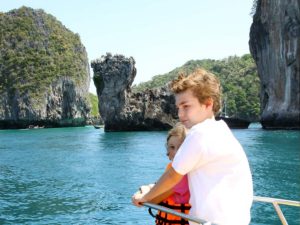 Sailing Phang Nga Bay Thailand